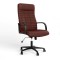 Крісло поворотне BOSS KD TILT PL64 ECO-28 (Бордовий) (NWS-125439)