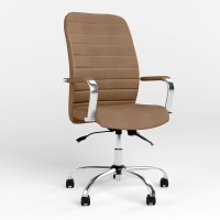 Кресло руководителя Новый Стиль BRUNO (COMFORT+ANYFIX) ZT-11 (Бежевый) (NWS-125379)