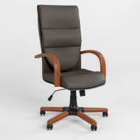 Крісло керівника поворотне Новий Стиль CREDO EXTRA ECO-70 (Сірий) (NWS-125610)