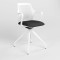 Крісло офісне поворотне Новий Стиль GEMINA WHITE SWG PL68W-4S CSE-14 (Чорний) (NWS-132518)