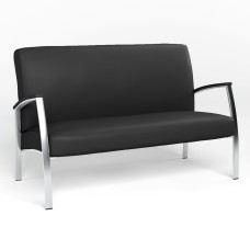 Диван офісний Новий Стиль INCANTO DUO ECO-30 (Чорний) (NWS-122770)