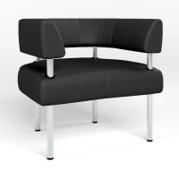 Крісло офісне округле Новий Стиль OFFICE ECO-30 (Чорний) (NWS-122860)
