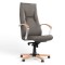 Крісло поворотне KING WOOD MPD EX4 P ECO-70 (Сірий) (NWS-126441)