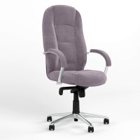 Крісло офісне поворотне Новий Стиль MODUS STEEL CHROME SORO-65 (Фіолетовий) (NWS-126521)