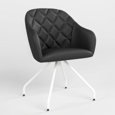 Обідній стілець Новий Стиль WESTER 4S WHITE ECO-30 (Чорний) (NWS-123042)