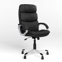 Кресло руководителя поворотное Новый Стиль DOLCE ANYFIX PL35 ECO-30 (Черный) (NWS-125763)