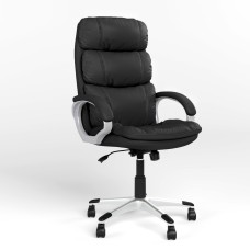 Крісло керівника поворотне Новий Стиль DOLCE ANYFIX PL35 ECO-30 (Чорний) (NWS-125763)