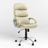 Крісло керівника поворотне Новий Стиль DOLCE TILT CHR68 ECO-07 (Світло-бежевий) (NWS-125743)