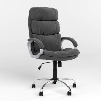 Крісло керівника поворотне Новий Стиль DOLCE TILT CHR68 SORO-95 (Темно-сірий) (NWS-125813)