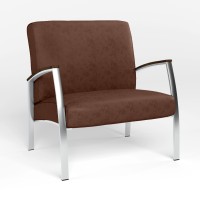 Мягкое офисное кресло Новый Стиль INCANTO ECO-21 (Темно-коричневый) (NWS-131911)