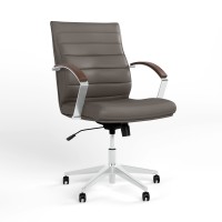 Кресло офисное поворотное Новый Стиль IRIS STEEL LB TILT AL70 ECO-70 (Серый) (NWS-126313)