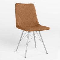 Барный стул Новый Стиль ALEX HOKER ALU (BOX-1) ECO-13 (Коричневый) (NWS-121105)