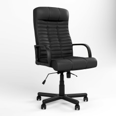 Крісло керівника Новий Стиль ATLANT BX (ANYFIX) PM64 ECO-30 (Чорний) (NWS-125076)