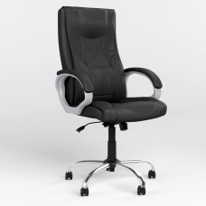 Крісло офісне поворотне Новий Стиль ELLY ANYFIX CHR68 ECO-30 (Чорний) (NWS-126677)