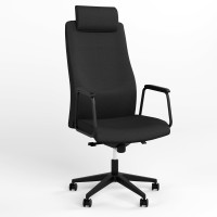 Крісло офісне поворотне Новий СтильSOLO HR BLACK ST PL70 CN-009 (Чорний) (NWS-126957)