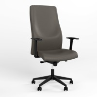 Крісло офісне поворотне Новий СтильSOLO R BLACK ST PL70 ECO-70 (Сірий) (NWS-126947)