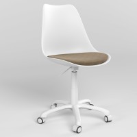 Кресло офисное поворотное Новый Стиль ASTI GTS (J) PW62 (BOX-1) K01 SORO-23 (Светло-бежевый) (NWS-132029)