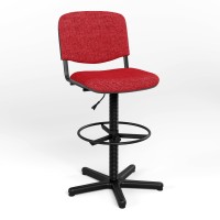 Крісло офісне поворотне Новий Стиль ISO GTS RING BASE STOPKI PM64 C-16 (Червоний) (NWS-132069)