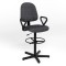Крісло офісне поворотне Новий Стиль REGAL GTP NEW RING BASE STOPKI PM60 C-38 (Антрацит) (NWS-132099)