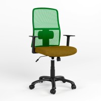 Кресло офисное поворотное Новый Стиль TELA R SL PL64 OH-8/C-89 (Зеленый/Темно-салатовый) (NWS-132270)