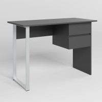 Дитячий письмовий стіл Новий Стиль TWINKS LITE ALU 1100х500х750 Антрацит (NWS-122731)