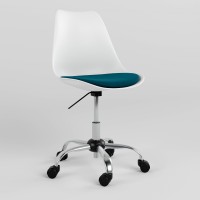 Крісло на роликах поворотне Новий Стиль ASTI SOFT GTS (J) CHR61 (BOX-1) P PL-13 (Синій) (NWS-123168)