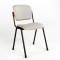 Стул на раме ERA WOOD BLACK PLUS V-1 (Белый) M (NWS-127509)