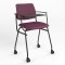 Стул на раме ISIT ARM BLACK T RMH (BOX-2) C-29 (Вишневый) (NWS-128109)