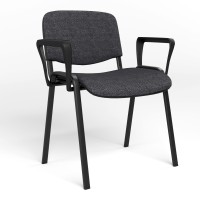 Стул офисный ISO ARM BLACK C-38 (Антрацит) (NWS-127619)
