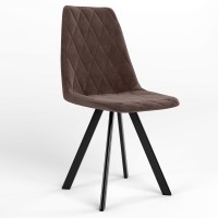 Стул обеденный Новый Стиль LIYA 4L BLACK (BOX-1) SMP SORO-28 (Светло-коричневый) (NWS-128489)