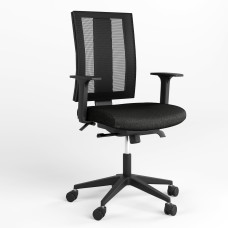 Крісло офісне поворотне Новий Стиль NAVIGO R NET BLACK WA ST PL70 OP-24 CSE-14 (Чорний) (NWS-126539)