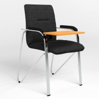 Стілець для відвідувачів Новий Стиль SAMBA T WOOD (S) (BOX-2) ZT-25 (Чорний) (NWS-129169)