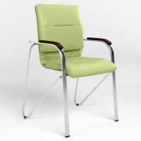 Стул для посетителей Новый Стиль SAMBA ULTRA (BOX-1) ECO-45 (фисташковой) (NWS-129449)