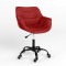 Стілець на роликах поворотний Новий Стиль VENSAN GTP (J) MB68 PL-07 (Кораловий) (NWS-129689)