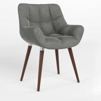 Обеденный стул Новый Стиль VENSAN PLUS WOOD ANTR (BOX) PUMA-03 (Светло-серый) (NWS-129869)