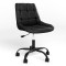 Стул поворотный NICOLE GTS (J) MB61 SQR ECO-30 (Черный) (NWS-122011)
