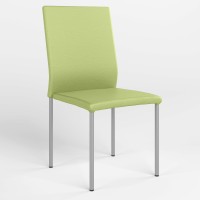 Обідній стілець Новий Стиль NIK ALU (BOX-4) ECO-45 (Фісташковий) (NWS-121691)