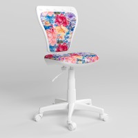 Крісло дитяче поворотне Новий Стиль MINISTYLE GTS WHITE P SPR-11 (Світло-райдужний) (NWS-124322)