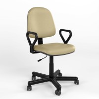 Крісло офісне поворотне Новий Стиль REGAL GTP NEW PM60 P V-18 (Кремовий) (NWS-124574)