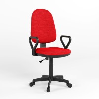 Крісло офісне поворотне Новий Стиль STANDART GTP CPT PL56 C-16 (Червоний) (NWS-124784)