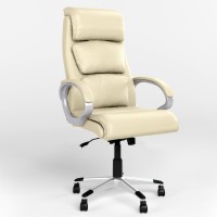 Кресло руководителя поворотное Новый Стиль DELTA ANYFIX PL35 P ECO-07 (Светло-бежевый) (NWS-125817)