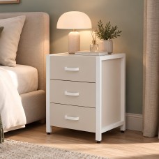 Тумба універсальна Ferrum-decor Вів'єн 3 50x41x40 білий ДСП Кашемір 16 мм (FRD-107751)