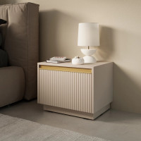 Тумба приліжкова Perfect Home Royal S54 1S 53,6х42х39 Бежевий (PFH-091296)