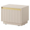 Тумба приліжкова Perfect Home Royal S54 1S 53,6х42х39 Бежевий (PFH-091296)