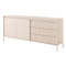 Комод з телескопічними напрямними Perfect Home Senso 2D3S/187 187,1x81,4x39,5 Бежевий (PFH-091108)