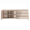 Комод з телескопічними напрямними Perfect Home Senso 2D3S/187 187,1x81,4x39,5 Бежевий (PFH-091108)