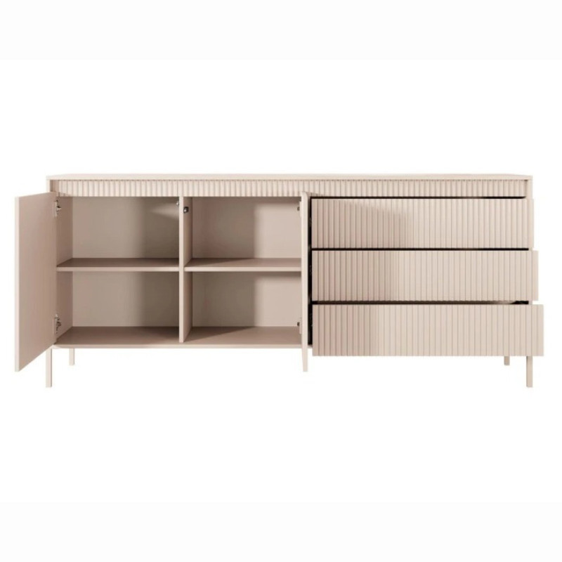 Комод з телескопічними напрямними Perfect Home Senso 2D3S/187 187,1x81,4x39,5 Бежевий (PFH-091108)