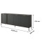 Комод Perfect Home Clars 4D/203 202,9x81,4x39,5 Антрацит (PFH-091019)