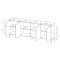 Комод Perfect Home Clars 4D/203 202,9x81,4x39,5 Антрацит (PFH-091019)