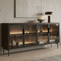 Комод Perfect Home Lumi 4D/181 181,3х82,6х39,3 Дуб дунін (PFH-091383)